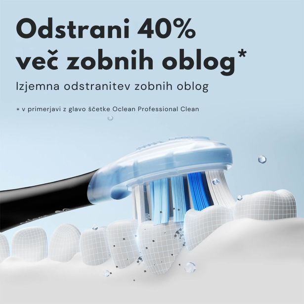 PRIBOR IN DODATKI OCLEAN NASTAVEK ULTRA GUM CARE 2 KOS, BELA