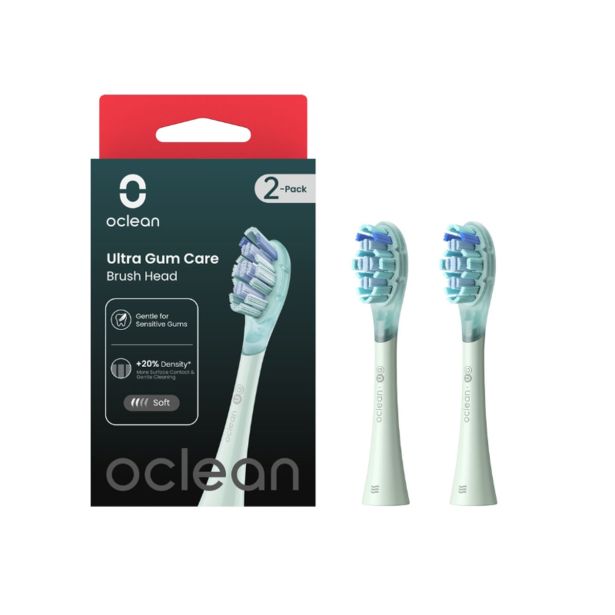 PRIBOR IN DODATKI OCLEAN NASTAVEK ULTRA GUM CARE 2 KOS, ZELENA