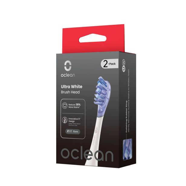 PRIBOR IN DODATKI OCLEAN NASTAVEK ULTRA WHITE 2 KOS, BELA
