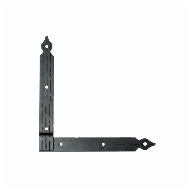 PRIBOR PLOSKI KOTNIK ČRN 250X250X30X3 MM