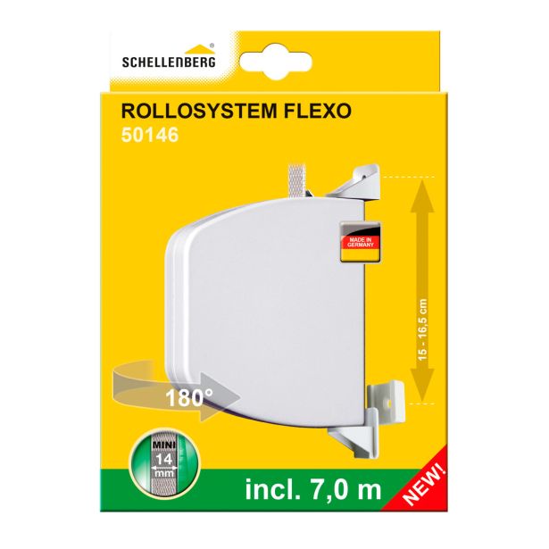 PRIBOR SCHELLENBERG NAVIJALEC ZA ROLETE FLEXO MINI 7M TRAK BEL