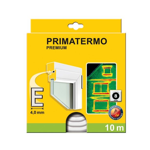 SCHELLENBERG TESNILO PREMIUM E-PROFIL, 9X4 MM, 10M, BELE BARVE