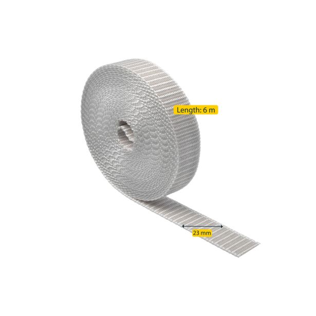 PRIBOR SCHELLENBERG TRAK ZA ROLETE MAXI 23MM/6.0M SIV
