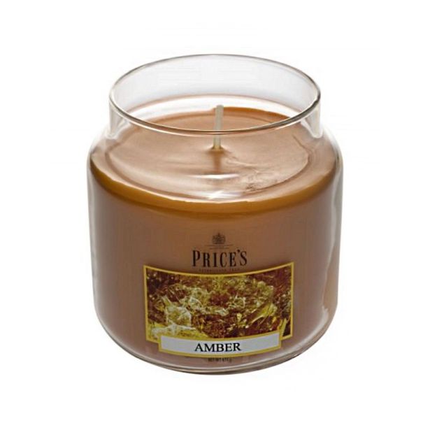 DIŠEČA SVEČA PRICE'S MEDIUM JAR AMBER