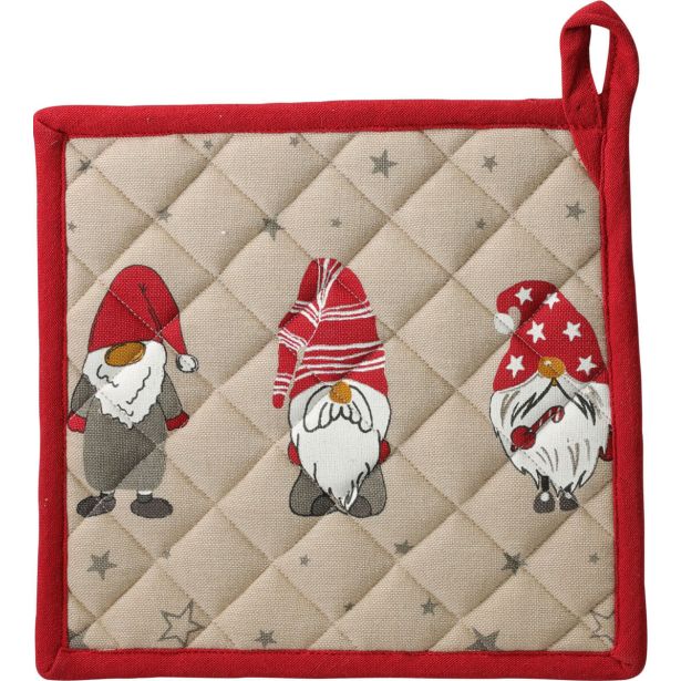 PRIJEMALKA EH ZA VROČO POSODO BOŽIČNI MOTIV 20X20CM