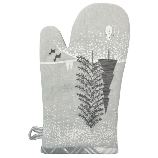PRIJEMALKA SIRETESSILE 17X17 CM IN ROKAVICA 18X30CM WINTER LAND