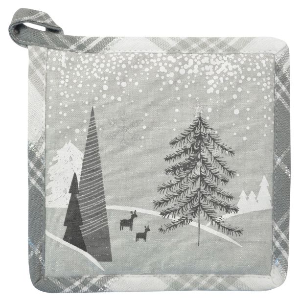 PRIJEMALKA SIRETESSILE 17X17 CM IN ROKAVICA 18X30CM WINTER LAND