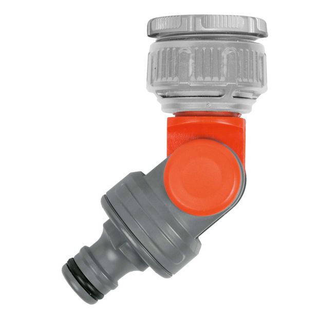 PRIKLJUČEK ZA VODO GARDENA KOTNI (VRTLJIV) NASTAVEK ZA PIPO 25.4MM-12.7MM