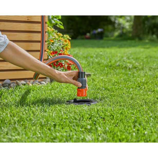 PRIKLJUČEK ZA VODO GARDENA SPRINKLERSYSTEM PRIKLJUČNA DOZA