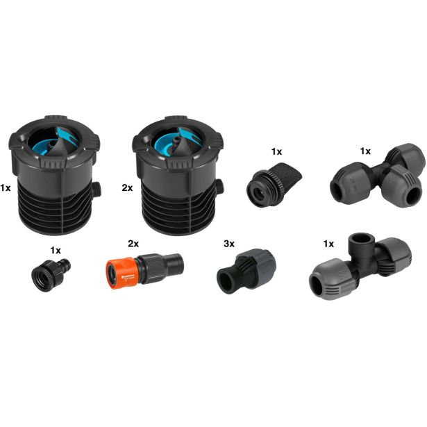 PRIKLJUČEK ZA VODO GARDENA SPRINKLERSYSTEM ZAČETNI KOMPLET