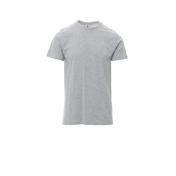 MAJICA KRATKI ROKAV PAYPER PRINT, MELANŽ SIVA, S T-SHIRT