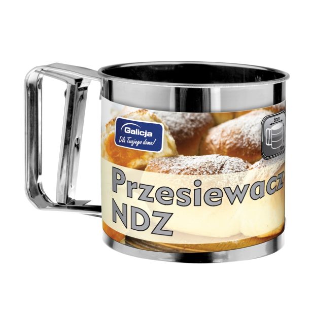 PRIPOMOČEK ZA DEKORIRANJE GALICIJA POSIPALNIK / SITO IZ NERJAVEČEGA JEKLA