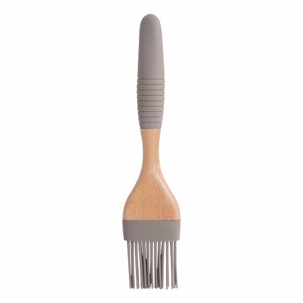 PRIPOMOČEK SABICHI ČOPIČ SILIKON Z LESENIM ROČAJEM