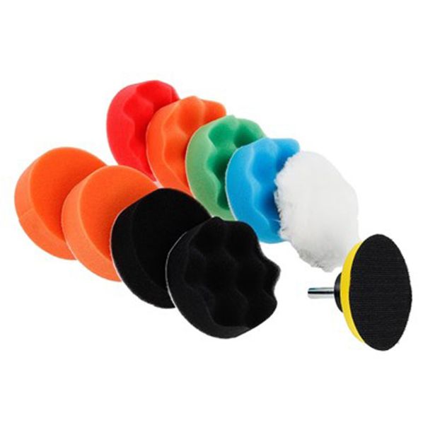 PRIPOMOČEK ZA ČIŠČENJE CARMOTION SET POLIRNIH GOBIC NASTAVEK 80MM 10/1