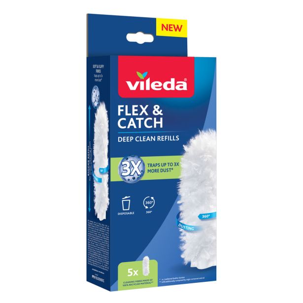 PRIPOMOČEK ZA ČIŠČENJE VILEDA PREVLEKA FLEX & CATCH 5/1