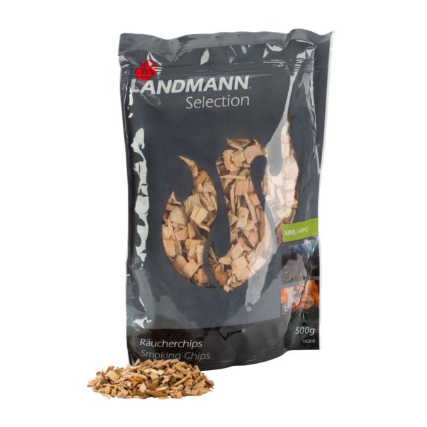 PRIPOMOČEK ZA DIMLJENJE LANDMANN AROMATIČNI SEKANCI JABOLKO (16304) 500 GRAM