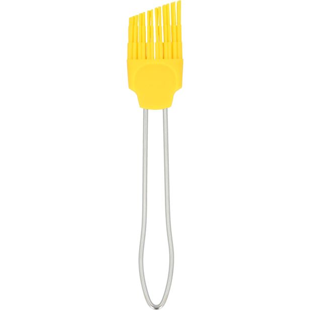 PRIPOMOČEK ZA PEKO BIRKMANN 18.5 CM SILIKONSKI ČOPIČ RUMEN