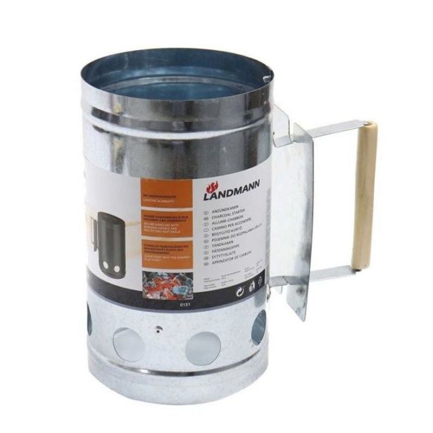 PRIPOMOČEK ZA PRIŽIGANJE LANDMANN POSODA ZA PRIPRAVO OGLJA 131
