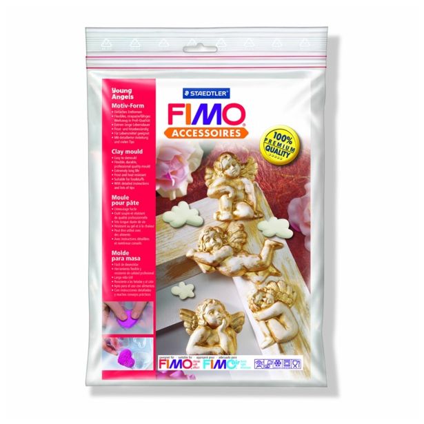 PRIPOMOČKI ZA MODELIRANJE FIMO KALUP "ANGELI"