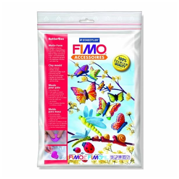 PRIPOMOČKI ZA MODELIRANJE FIMO KALUP "METULJI"