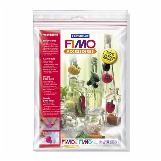 PRIPOMOČKI ZA MODELIRANJE FIMO KALUP "ZELENJAVA"