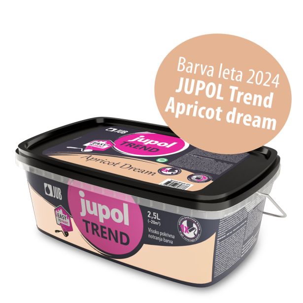 PRIPRAVLJENA BARVA JUB JUPOL TREND APRICOT DREAM 414 2.5 L