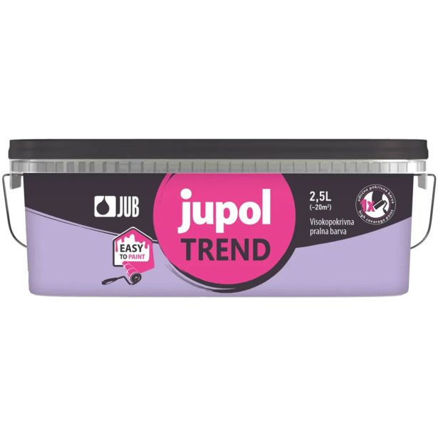 PRIPRAVLJENA BARVA JUB JUPOL TREND LAVANDA 430 2.5 L