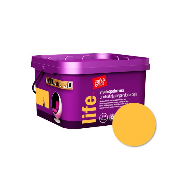 PRIPRAVLJENA BARVA ZORKA COLOR LIFE MORNING SUNRISE 4020 2.5 L