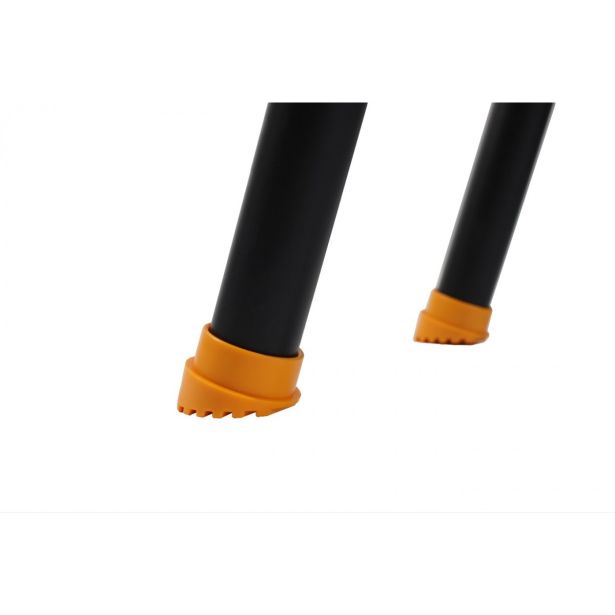 PRISLONILNA LESTEV 5 STOPNIČNA, TELESKOPSKA 2.30 M, ČRNA