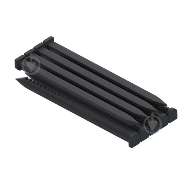 PRITRDILNI ELEMENT ZA NEVIDN ROBNIK 2PR TERRA, IZ PP MATERIALA, L=180MM