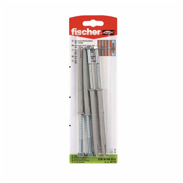 PRITRDILO ZA OKENSKI OKVIR FISCHER FUR 8 X 100 SS K VLOŽEK + VIJAK 6X105 SW10