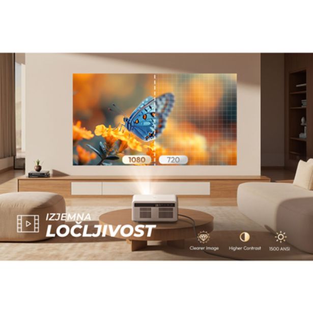 PROJEKTOR BYINTEK LOVE U14 PRO PRENOSNI LED PROJEKTOR