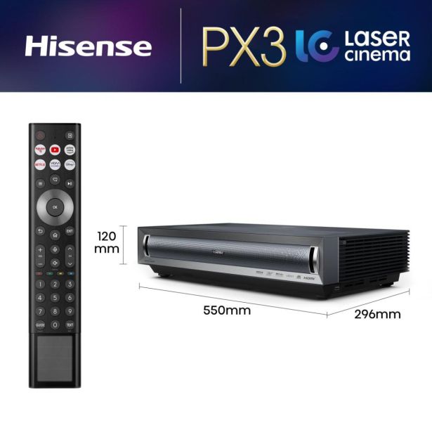 PROJEKTOR HISENSE PX3