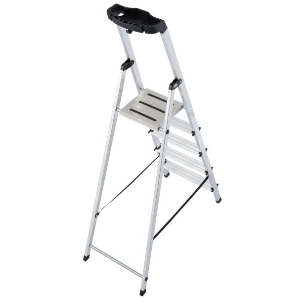 PROSTOSTOJEČA LESTEV KRAUSE MONTO 1X5 STOPNIČNA 1.65M DELOVNA VIŠINA 3.05M