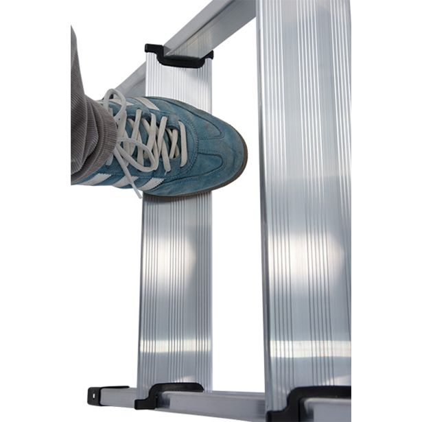 PROSTOSTOJEČA LESTEV KRAUSE MONTO 1X5 STOPNIČNA 1.65M DELOVNA VIŠINA 3.05M