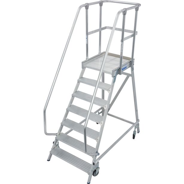 PROSTOSTOJEČA LESTEV KRAUSE STABILO PREMIČNI PODEST 7STOPNIC ENOSTRANSKI BREZ ROČAJEV