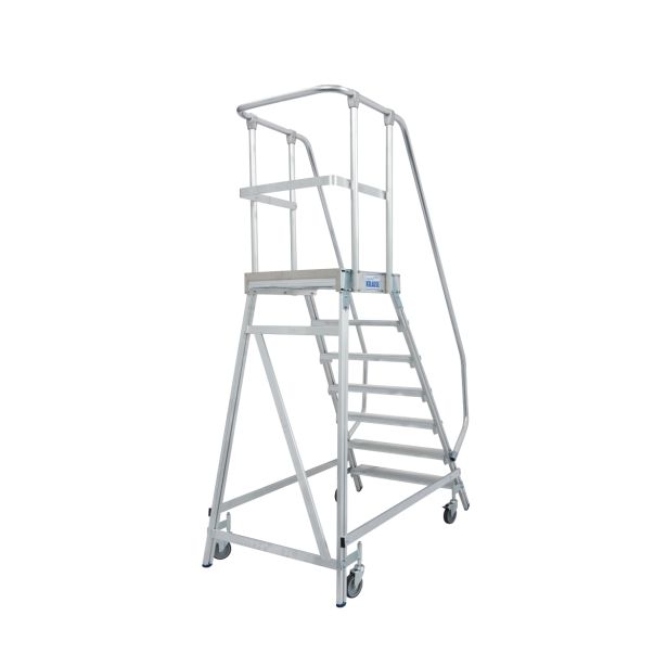 PROSTOSTOJEČA LESTEV KRAUSE STABILO PREMIČNI PODEST 7STOPNIC ENOSTRANSKI BREZ ROČAJEV