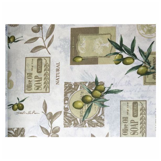 PRT MERCIS PICNIC OLIVE 140X180 CM OVAL