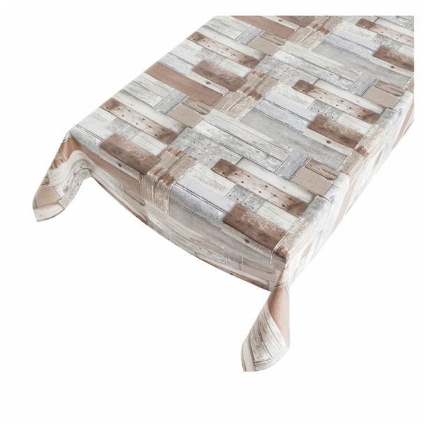 PRT NA ROLI 2LIFE LESEN DEKOR SIVO RJAV ŠIRINA 140 CM