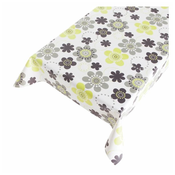 PRT NA ROLI 2LIFE ROŽICE ZELENE RJAVE ŠIRINA 140 CM