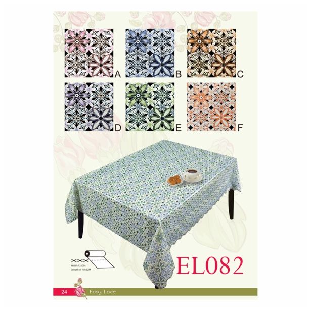 PRT NA ROLI NESE ČIPKA ROZA ROŽE ŠIRINE 132 CM