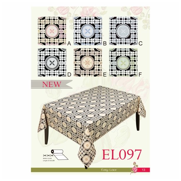 PRT NA ROLI NESE ČIPKA ROZA ZVEZDA ŠIRINE 132 CM