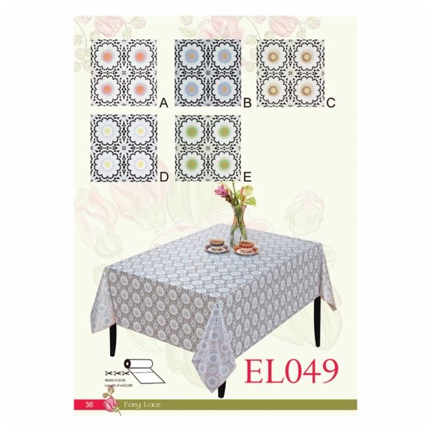 PRT NA ROLI NESE ČIPKA Z ROŽAMI ŠIRINA 132 CM