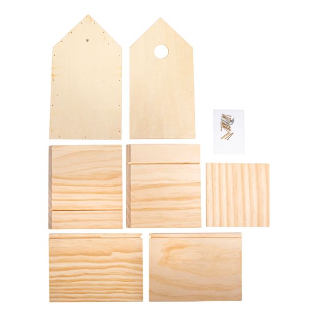 LESENI USTVARJAL. DODATKI RAYHER PTIČJA HIŠICA 19 X 14 X 25 CM