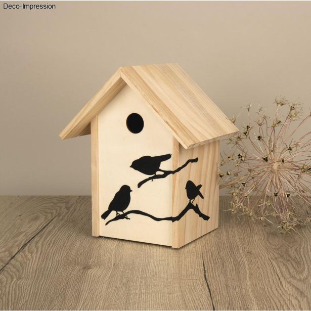 LESENI USTVARJAL. DODATKI RAYHER PTIČJA HIŠICA 19 X 14 X 25 CM