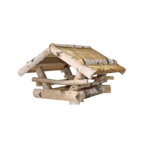 PTIČJA HIŠICA BREZA 39X39X27 CM ZA STOJALO