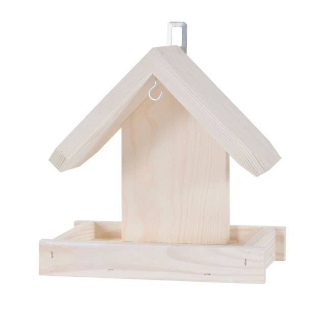 PTIČJA HIŠICA NEBARVANA 19X12X21 CM