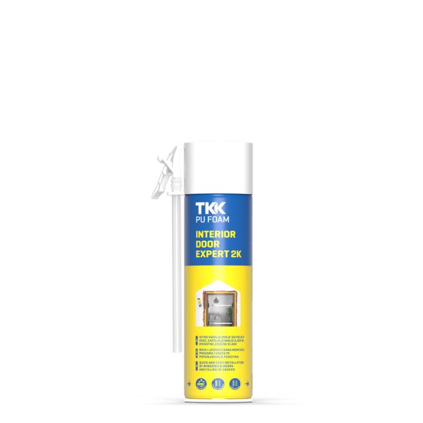 POLIURETANSKA PENA TKK PU FOAM INTERIOR DOOR 2K HAND HELD 400 ML