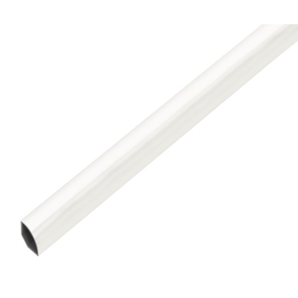 KOTNI PROFIL ALBERTS PVC 22X1.2X2600 MM 1/4KR. BEL