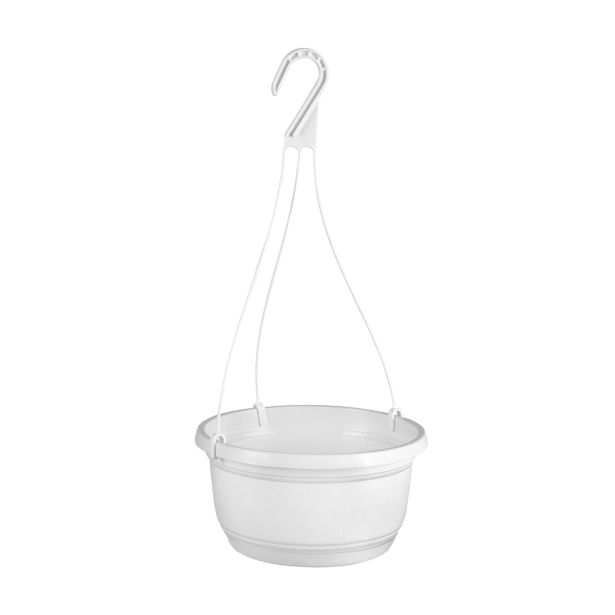ZUNANJA OBEŠANKA PVC 25 CM BELA